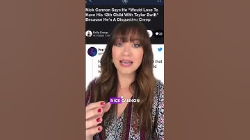 Nick Cannon Wants To Have A Kid With Taylor Swift