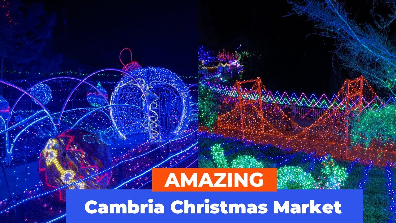 Cambria Christmas Market AMAZING!! Cambria Christmas Market