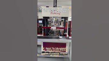 Full-Servo Forming Machine - Faster servo adjustment speed, produces 72 boxes per minute.