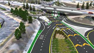 SR 37 Fairgrounds Drive Diverging Diamond Interchange