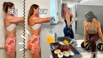 WEEK 2 - 75 HARD CHALLENGE  | easy high protein meals 🌱 | full week of workouts
