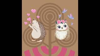 The hedgehog and the owl| Animal Song | Kids song| Song about friendship