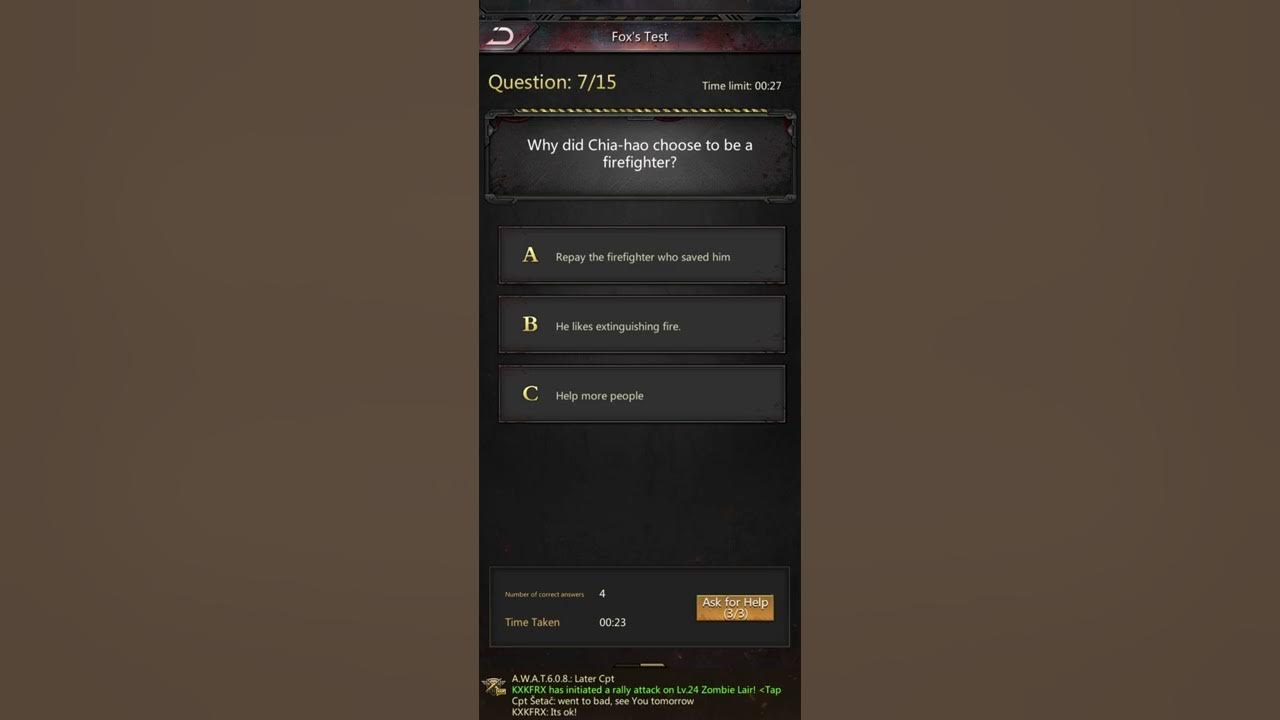 Puzzles and Survival, Fox Test Correct Answer 11 of 15. YouTube