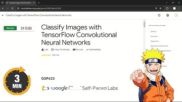 Classify Images with TensorFlow Convolutional Neural Networks | #qwiklabs | #GSP633