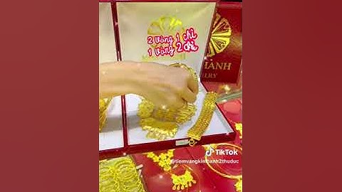 Bộ trang sức cưới 4,7 cây cho nàng dâu | Tiệm Vàng Kim Hạnh 2 Thủ Đức