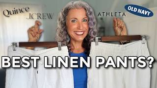 I Tested 4 Popular Linen Pants so YOU don't have to!