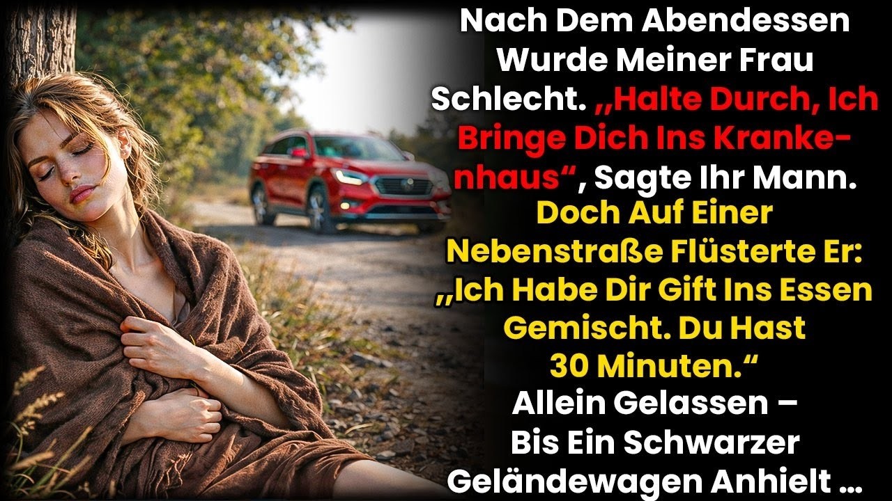 Nach dem Abendessen ging es meiner Frau schlecht – „Halte durch, ich bringe dich ins Krankenhaus …“