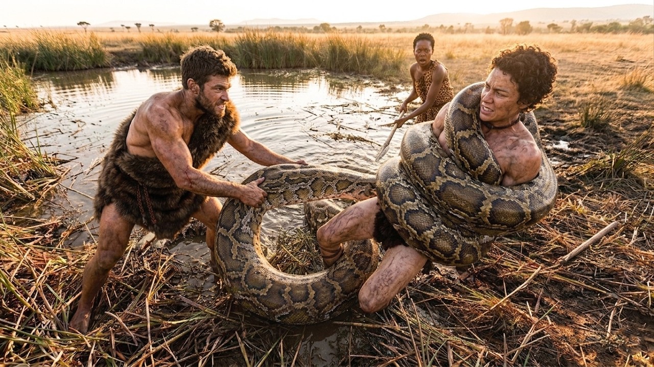 Survival in the harsh desert: How did prehistoric people live and fight against wild animals?