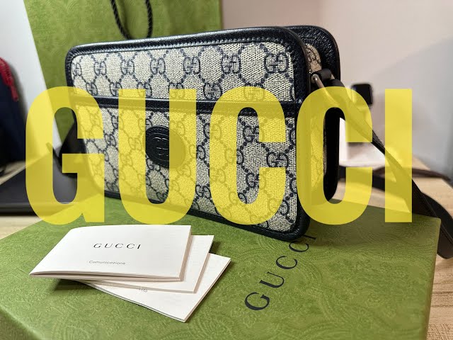 Richie's Reviews: Gucci GG Supreme Black Small Messenger Bag 