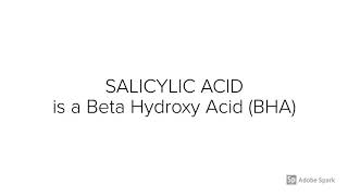 Skin 101 Salicylic Acid Peels