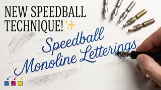 Speedball B Style Calligraphy Pen Set | Easy Lettering & Design Practice Guía