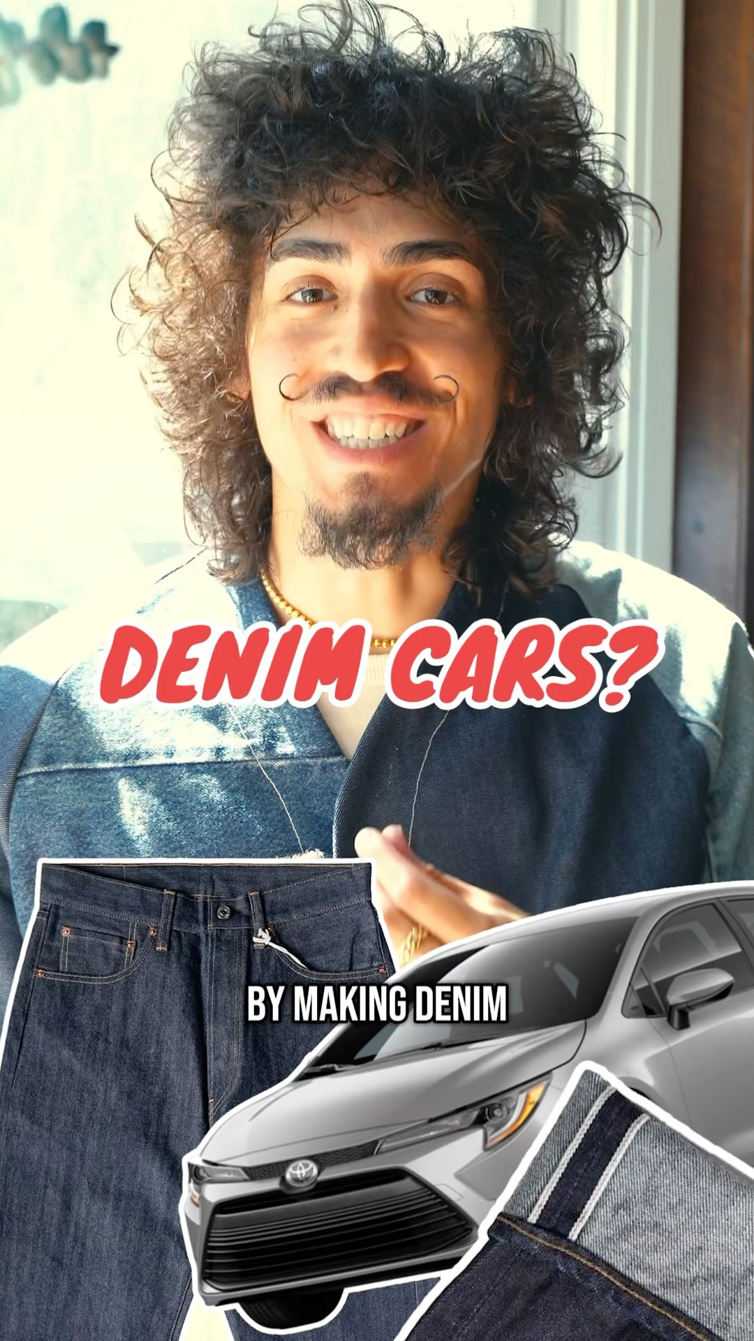 RAW DENIM CARS?! #rawdenim #selvedgedenim #selvedge #denim