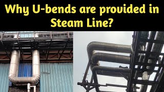 Why Ubends are provided in Steam line? | What is Expansion loop? | Ubends function |