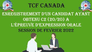 TCF CANADA : Simulation d'un examen de l'épreuve d'expression Orale (Février 2022)