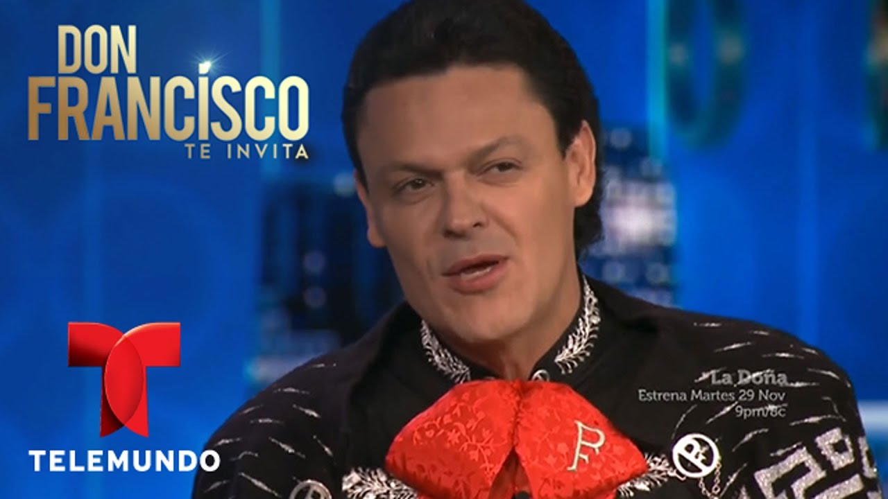 Don Francisco Te Invita | Pedro Fernández ama estar rodeado de mujeres | Entretenimiento