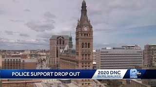 Police departments back out of helping with DNC