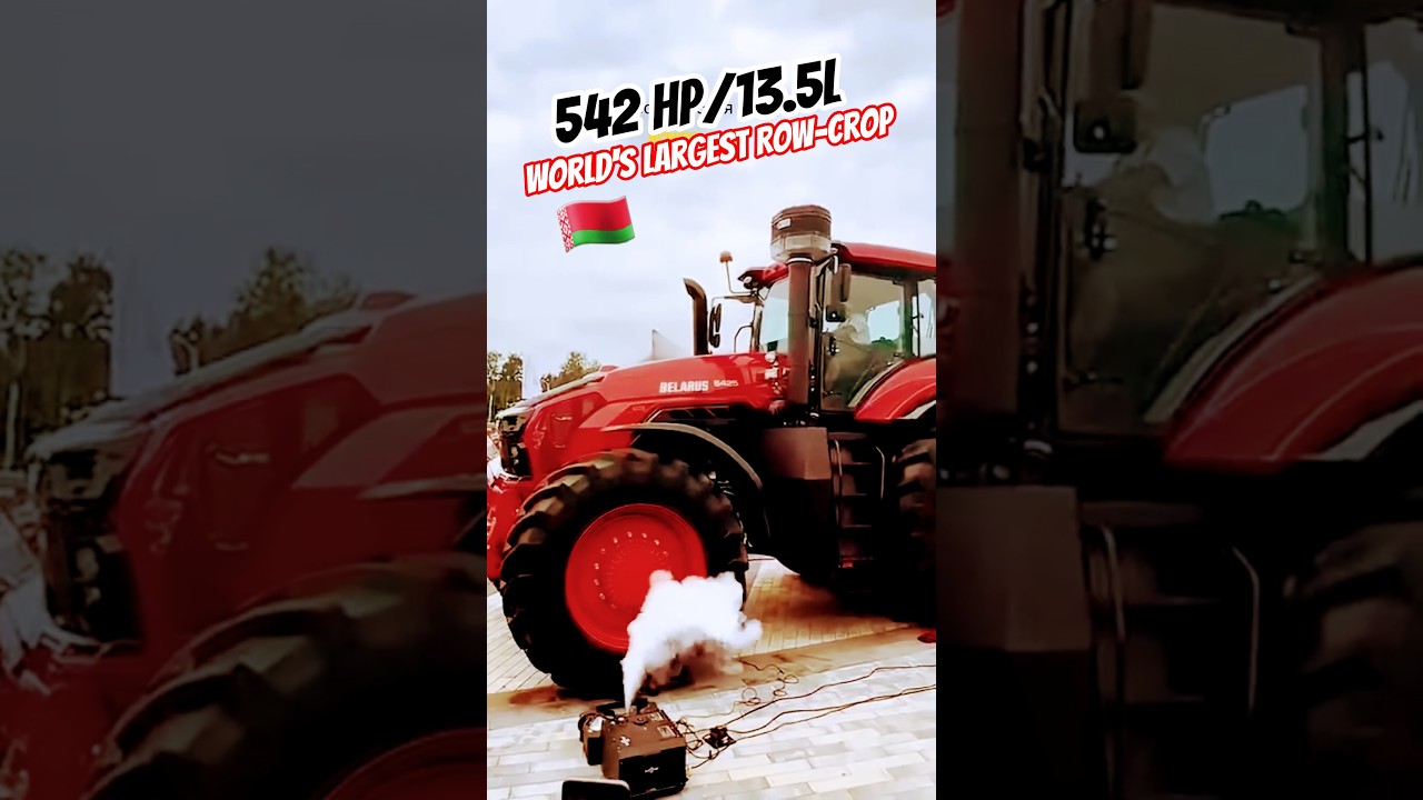 4 m. Tall! Belarus 5425 debuts at "Belagro 2025" as WORLD'S  largest classic type tractor 