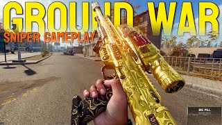 Warzone Ground War - Meta VS Recon Sniper Gameplay [4K]