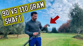 90그램 vs 110그램 스틸 샤프트 | DIY 피팅 screenshot 5