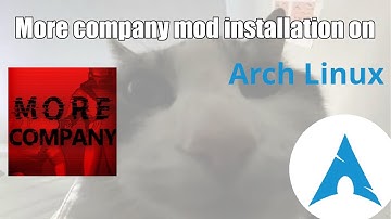 How to install More Company mod on Arch Linux [Lethal Company]