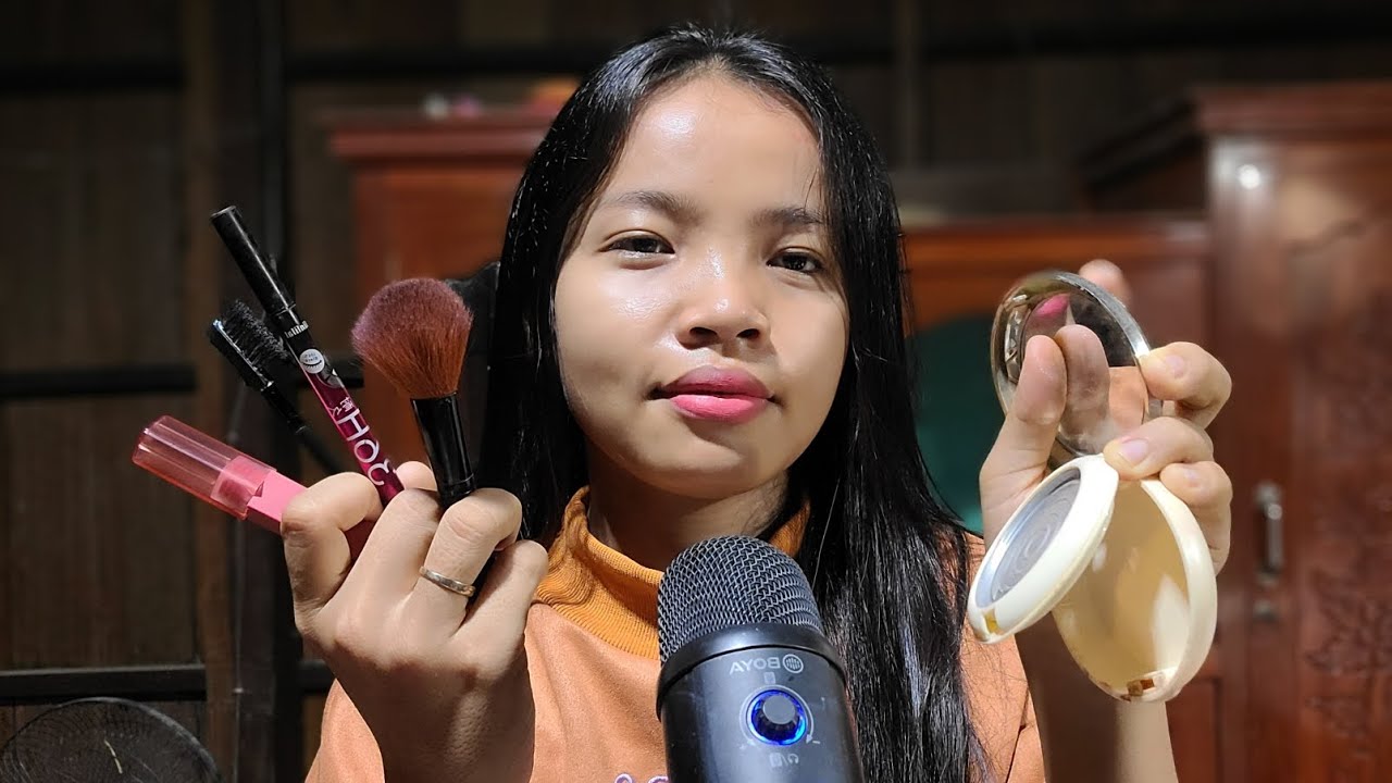 ASMR DOING YOUR MAKEUP NO TALKING - YouTube