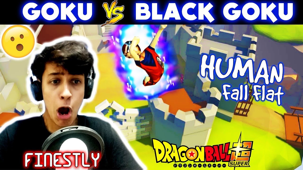 GOKU vs BLACK GOKU INTENSE MODE-HUMAN FALL FLAT | FINESTLY FUNNY GAMEPLAY| MYTHPAT-HITESH KS HINDI
