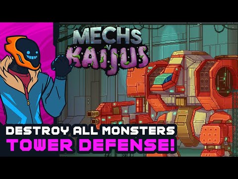 Destroy All Monsters In This Brutal Tower Defense! - Mechs V Kaijus