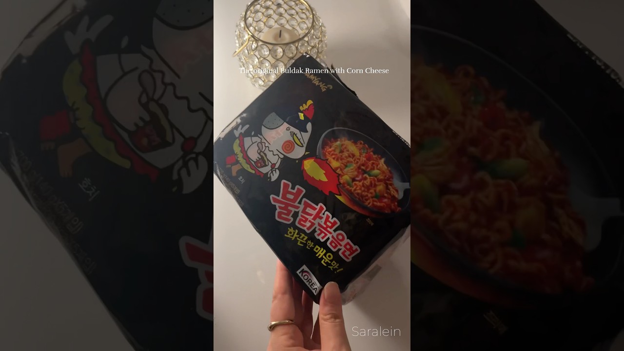 The Original Buldak Ramen with Corn Cheese 
