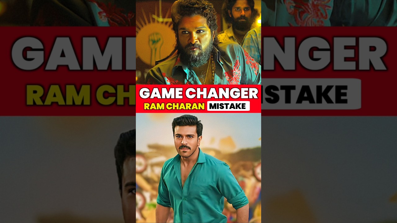Game Changer Ram Charan  Mistake | Allu Arjun Pushpa 2 | Kiara Advani | Box Office Flop | 
