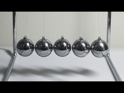 Satisfying Slo Mo Newton's Cradle