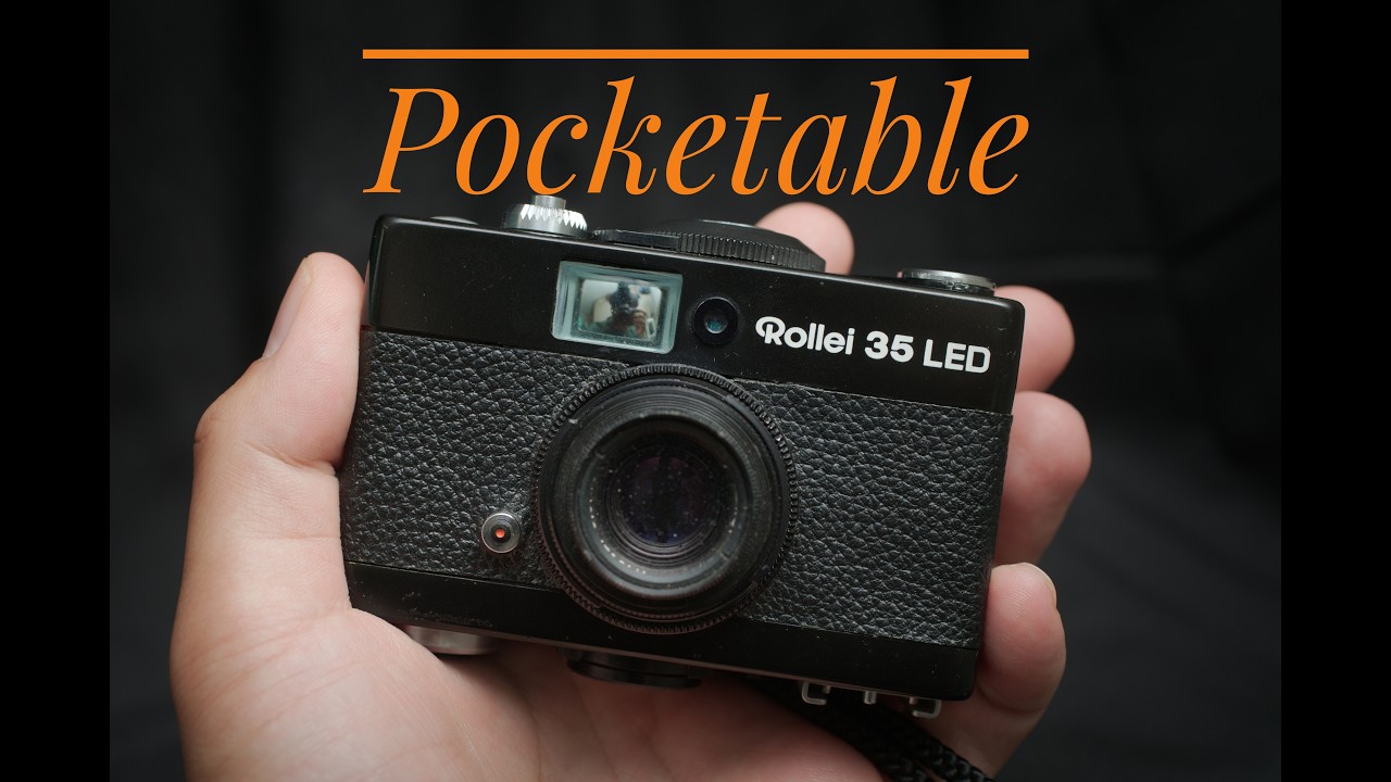 CLA済み Rollei 35 LED フィルムカメラ +128BC Flash Rollie 35 LED - The Black Sheep - YouTube