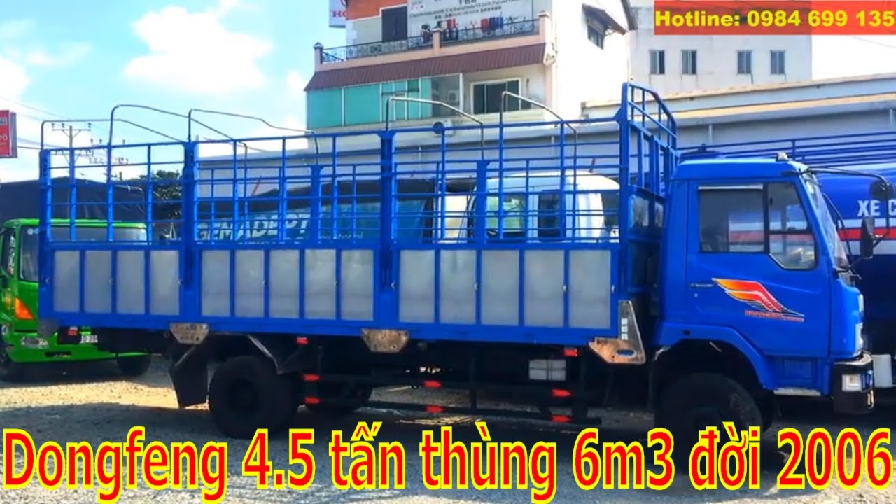 Góc xe cũ - (Đã bán) Xe Tải Dongfeng Hoàng Huy 4 tấn Đời 2006 thùng dài ...