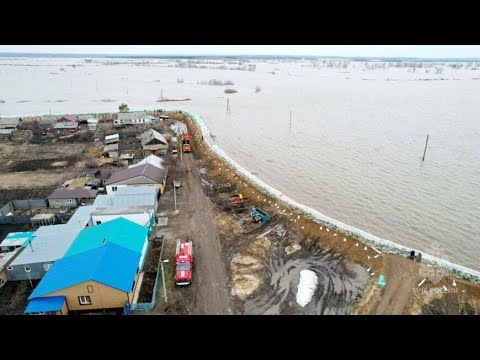 Паводок накрывает Тюменскую область. Вода в реке Ишим поднялась до 959 сантиметров