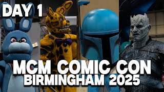 MCM COMIC CON | 2025 | Birmingham NEC - DAY 1 VLOG
