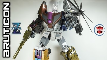 Zeta Toys ZA-07 Metallic Bruticon with Diecast Chest (AKA Bruticus)