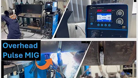 5G Pipe Welding with MIG pulse