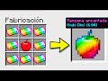 ¿CÓMO CRAFTEAR LA MANZANA DE DIOS en MINECRAFT? 🌈🍎 Crafteos 100% Imposibles con Invictor