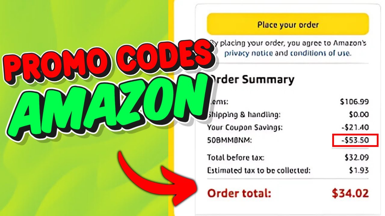 Amazon Promo Codes *NEW* 2025 HUGE Amazon Coupons & Promos Codes - YouTube