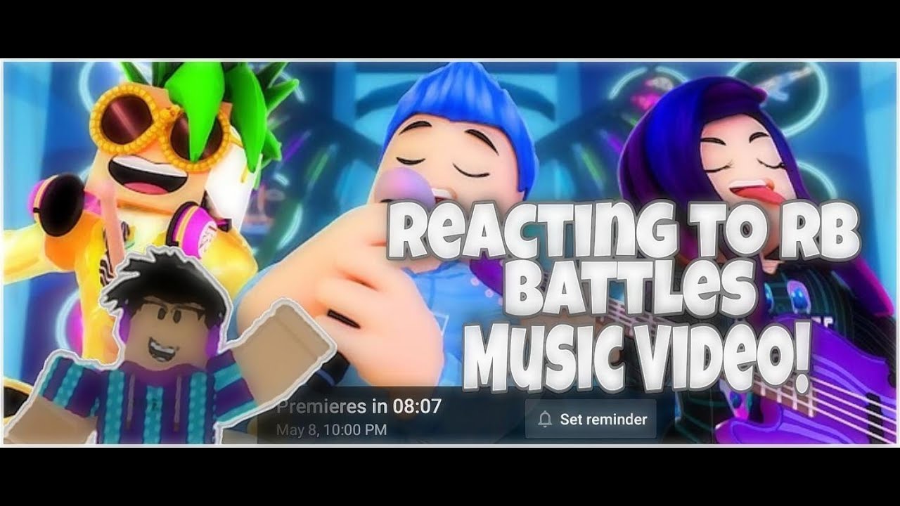 Reacting to the RB Battles Music video. (The Friends We Made)
