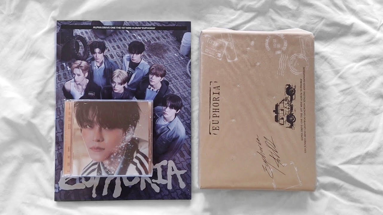 ☆ ALD1 알파드라이브원 1st Mini Album ❝ Euphoria ❞ Unboxing