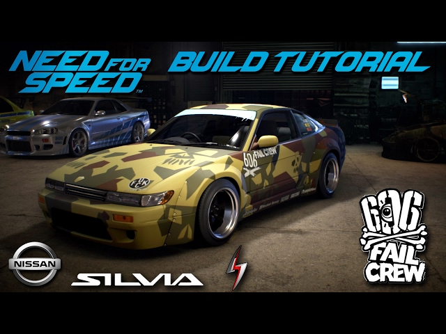 アディクション　FD3S fail crew仕様 Need for Speed 2015 | Fail Crew Nissan Silvia S13 Build Tutorial