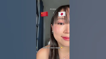 CHINA vs JAPAN makeup 🇨🇳🇯🇵 #douyinmakeup #makeup #japanesemakeup