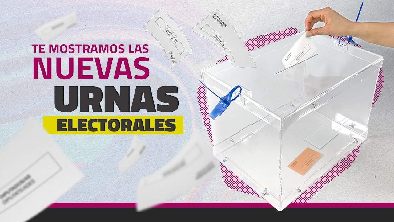 Urna para votaciones metacrilato