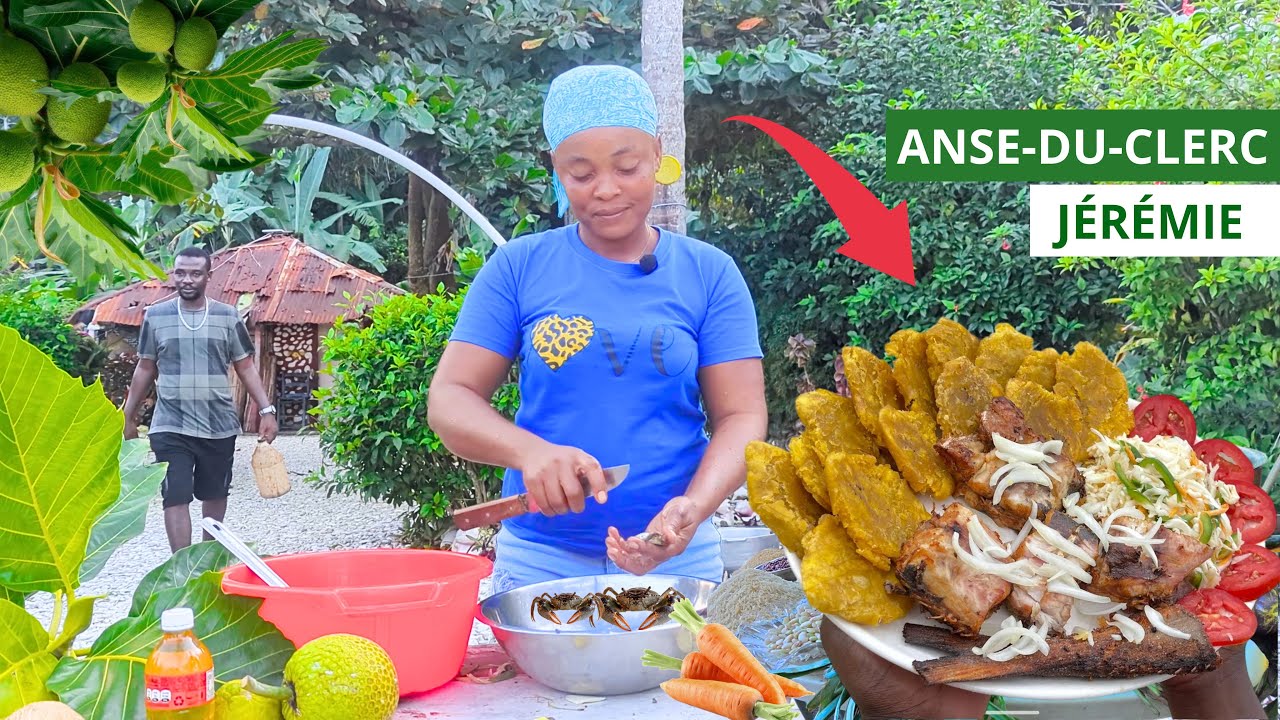 Gade kijan Moun Anse-du-clerc nan Jeremi aprann nou prepare Lam veritab on paket fason | haitianfood