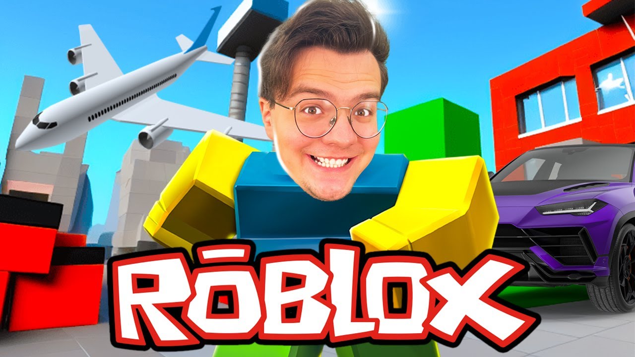 Joc pentru prima dată ROBLOX !!! *sunt noob...*