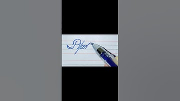 Piper write ✍️ in beautiful cursive style #calligraphy #handwriting