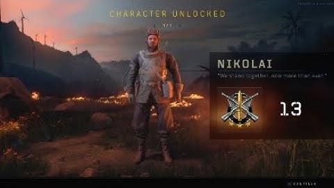 How To Unlock Nikolai In Blackout! (COD-BO4 Gameplay)