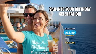 My Birthday Cruise Shirt: Hand-Drawn Ship Design & 10 Colors for Your Perfect Vacation | Best Cru...