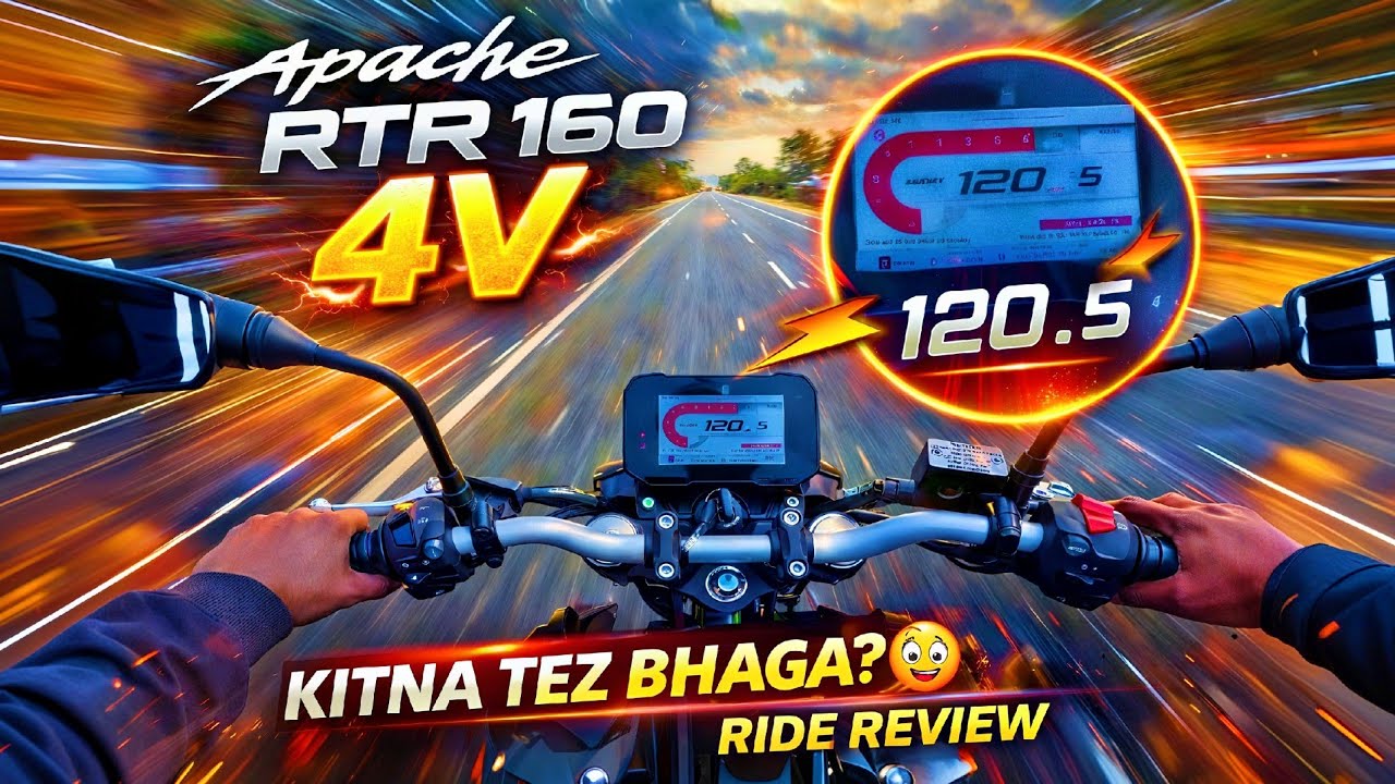 Apache Rtr 160 Riding Apache RTR 160 4V Ride Review 🏍️ | Real ride Experience - YouTube