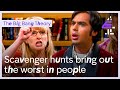 Scavenger hunt leaves them fuming  the big bang theory